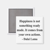 Dalai Lama Zitat 9a Magnet (Vorderseite/Rückseite)