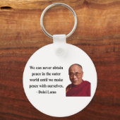 Dalai Lama zitiert 10b Schlüsselanhänger (Vorderseite)