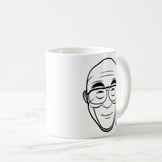 Dalai- LamaTasse Kaffeetasse (VorderseiteRechts)