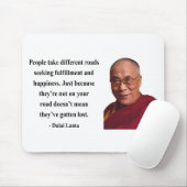 Dalai- Lamazitat 1b Mousepad (Mit Mouse)
