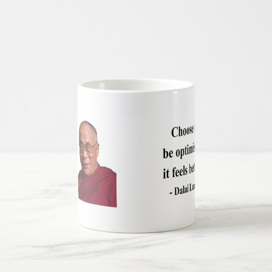 Dalai- Lamazitat 4b Kaffeetasse (Mittel)