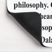 Dalai- Lamazitat 6a Mousepad (Ecke)