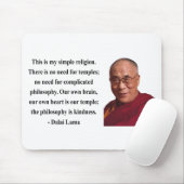 Dalai- Lamazitat 6b Mousepad (Mit Mouse)