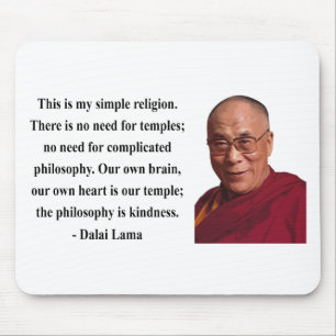 Dalai- Lamazitat 6b Mousepad