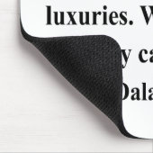 Dalai- Lamazitat 8a Mousepad (Ecke)