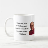Dalai- Lamazitat 9b Kaffeetasse (Links)