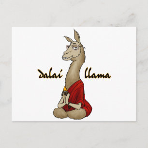 Dalai Llama Postkarte