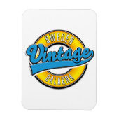 Dalarna Schweden Vintag Magnet (Vertikal)