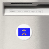 Dalarnas län flag magnet (In Situ (Geschirrspüler))