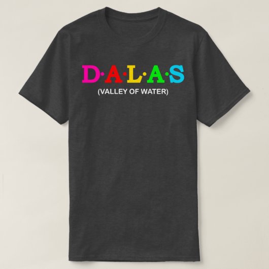 Dalas-Tal T-Shirt (Design vorne)