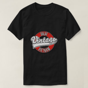 Dalat vietnam Retro Logo Tasse T-Shirt