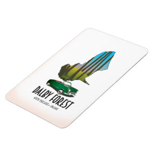 Dalby Forest North Yorkshire Reiseplan Magnet