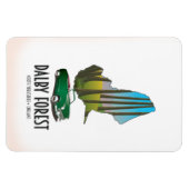 Dalby Forest North Yorkshire Reiseplan Magnet (Horizontal)