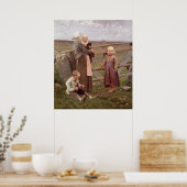 Dalby Gate, Skane, 1884 Poster (Küche)