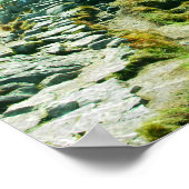 Dale Carnegie Inspiration Zitat "Angst" Poster (Ecke)