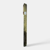 Dale Carnegie Inspiration Zitat "Get geschäftig" iPhone 15 Hülle (Linke Seite)