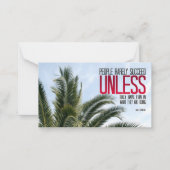 Dale Carnegie Inspiration Zitat "Have fun" Mitteilungskarte (Vorderseite)