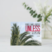 Dale Carnegie Inspiration Zitat "Have fun" Postkarte (Stehend Vorderseite)