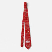 Dale Christmas Collection Red Christmas Sweater Krawatte (Rückseite)