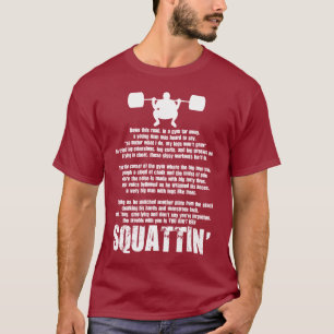 Dale Clark Squat Geem Apparel T-Shirt
