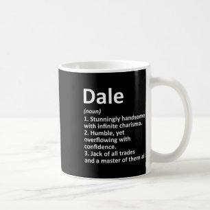 Dale Definition Personalisiert Name Funny Birthday Kaffeetasse