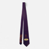 Dale Erntedank Pie Lila Krawatte (Rückseite)