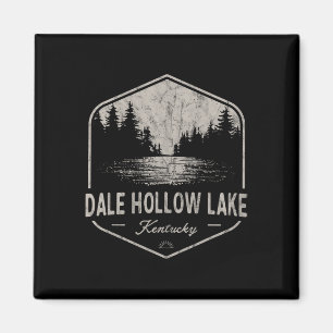 Dale Hollow Lake Kentucky im Freien Vintage Magnet