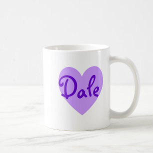 Dale in Lila Kaffeetasse
