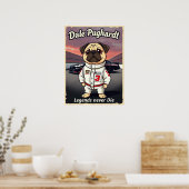 Dale Pughardt Legends Never Die Poster (Küche)