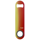 DALE ~ Red Orange Yellow ~ Fraktal ~ Speed Flaschenöffner (Rückseite)