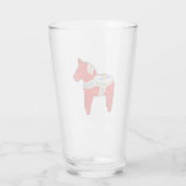 Dalecarlisches Pferd Glas (Rückseite)