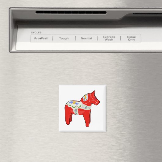 Dalecarlisches Pferd Magnet (In Situ (Geschirrspüler))