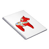 Dalecarlisches Pferd Notizblock (Rechte Seite)