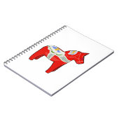 Dalecarlisches Pferd Notizblock (Linke Seite)