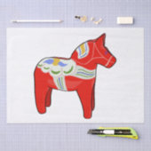 Dalecarlisches Pferd Seidenpapier (Handwerk)