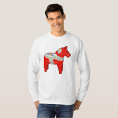 Dalecarlisches Pferd T-Shirt (Vorne ganz)