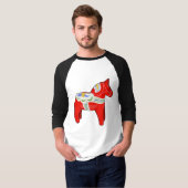 Dalecarlisches Pferd T-Shirt (Vorne ganz)