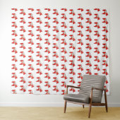 Dalecarlisches Pferd Wandteppich (Beispiel (Horizontal))