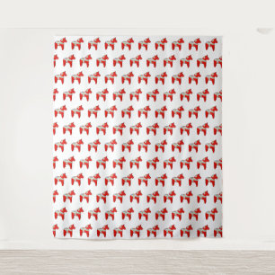 Dalecarlisches Pferd Wandteppich