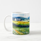 "Dalehaven" weite Landschaft Yorkshire Dales Scene Kaffeetasse (Links)