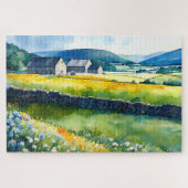 "Dalehaven" weite Landschaft Yorkshire Dales Scene Puzzle (Horizontal)