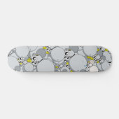 Dalek "Old School" Grau Skateboard (Horizontal)