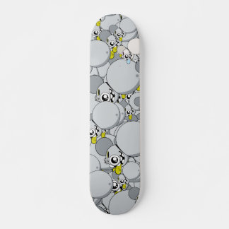 Dalek "Old School" Gray Skateboard