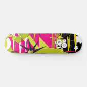 Dalek "Triptychon-Teil 2" Skateboard (Horizontal)