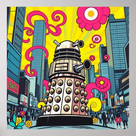 DALEKS OF LOVE-5 POSTER (Vorne)