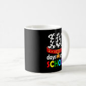 Dalenum Dog 101 Days of School Tshirt Teachers K Kaffeetasse (VorderseiteRechts)