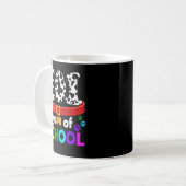 Dalenum Dog 101 Days of School Tshirt Teachers K Kaffeetasse (Vorderseite Links)