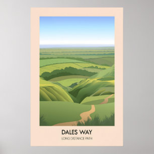 Dales Way Reiseplakat Poster