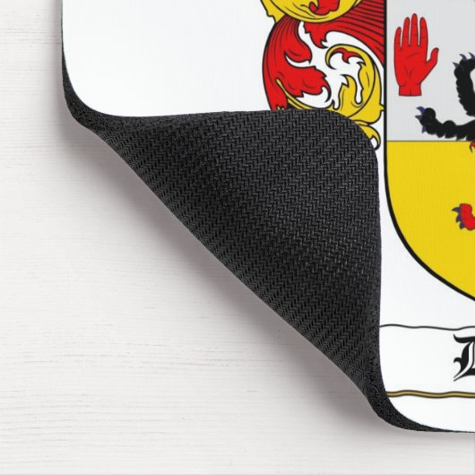 DALEY-FAMILIENWAPPEN - DALEKOSTEN VON WAFFEN MOUSEPAD (Ecke)