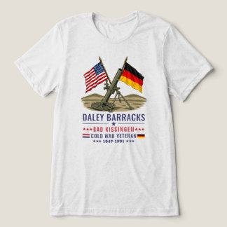 Daley-Kaserne-Veteran des Kalten Krieges Tri-Blend Shirt